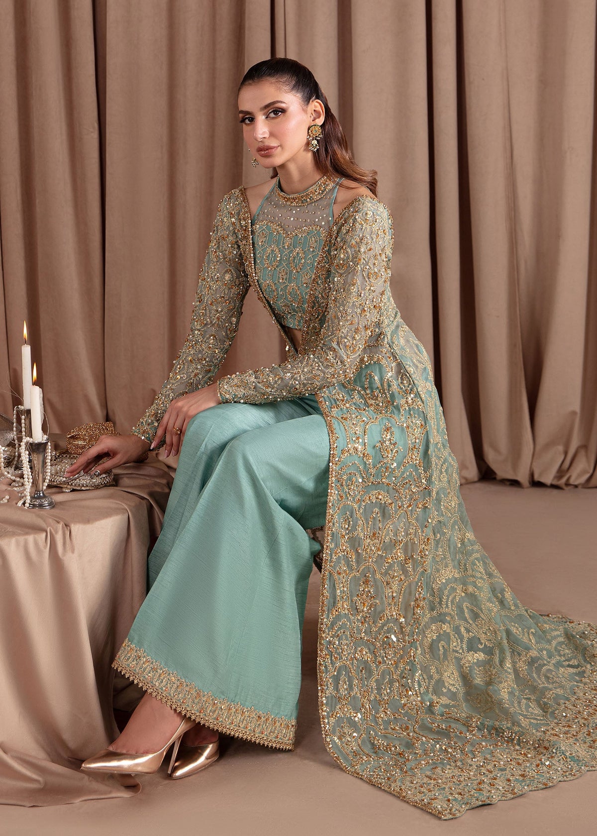 Aquamarine - Ready To Ship - Kanwal Malik